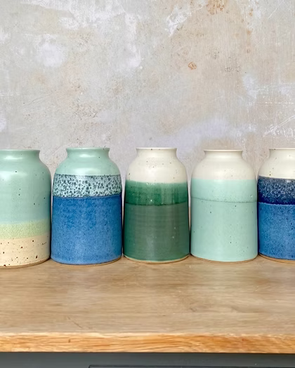 Calm Waters Bottle Vase