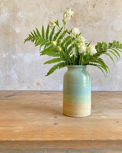 Speckled Beach Bottle Vase