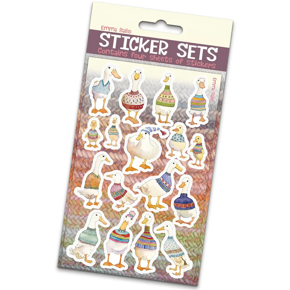 Dapper Ducks Sticker Set