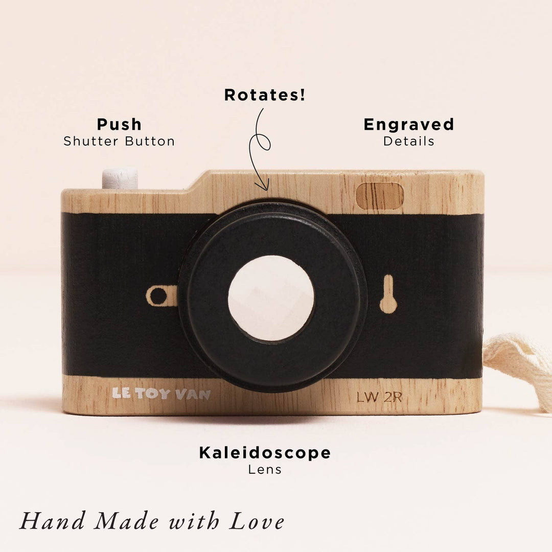 Wooden Retro Camera
