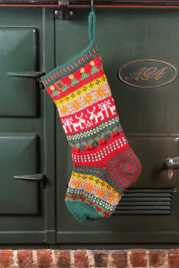 Christmas Reindeer Stocking
