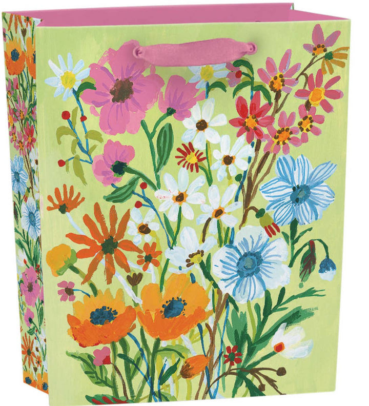 Flower Field Small Gift Bag (8x10)