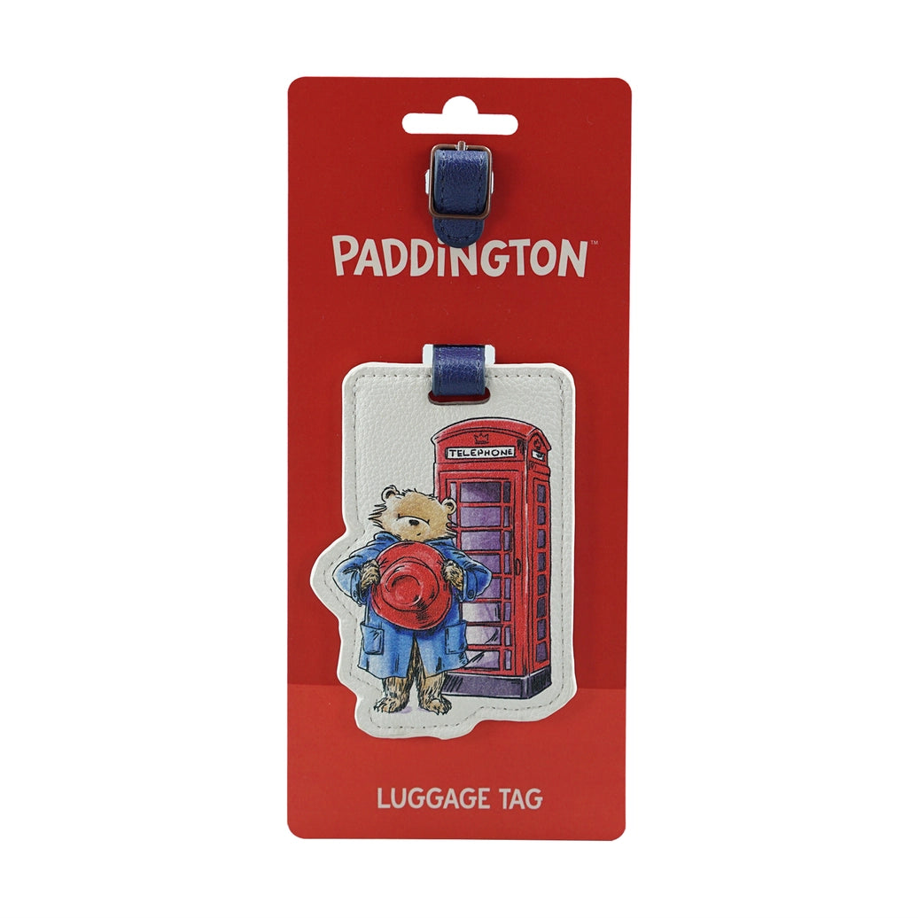 Paddington London Luggage Tag - Telephone Box