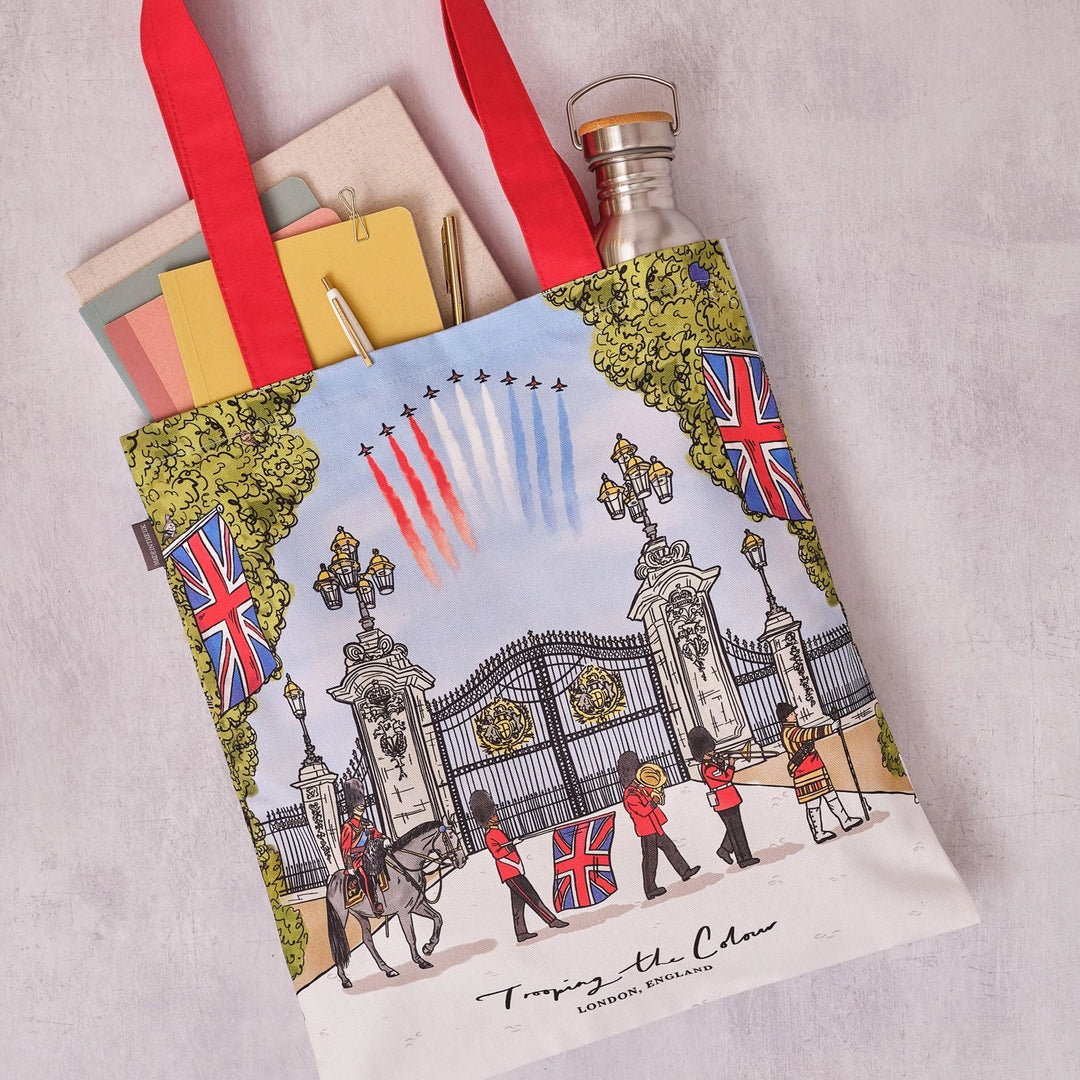 Trooping the Colour Canvas Tote Bag