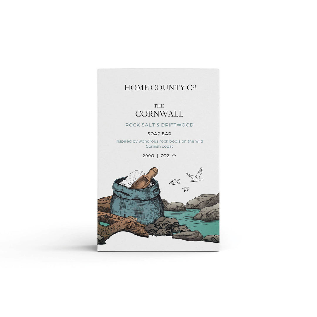 The Cornwall - Rock Salt & Driftwood - Soap Bar