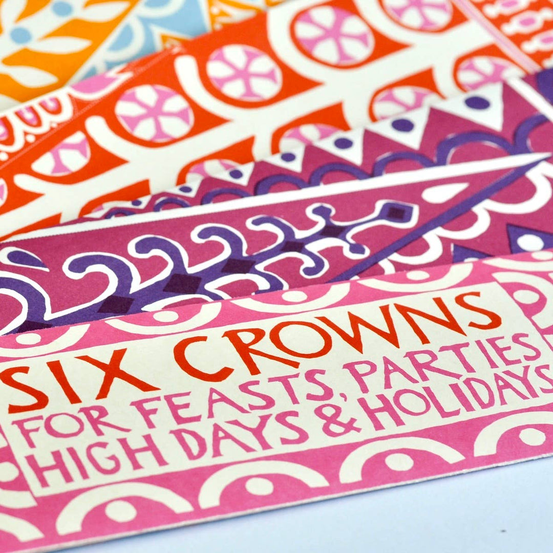 Six Extravagant Paper Crowns
