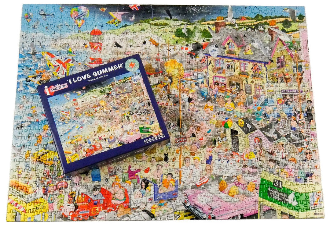 I Love Summer - 1000 Piece Jigsaw Puzzle by Mike Jupp