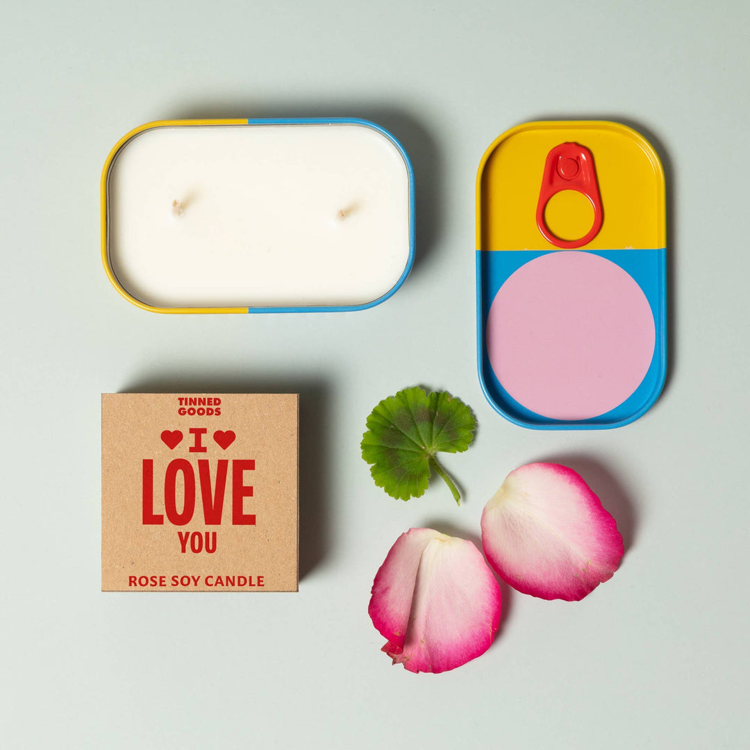 Tinned Goods - I Love You Candle