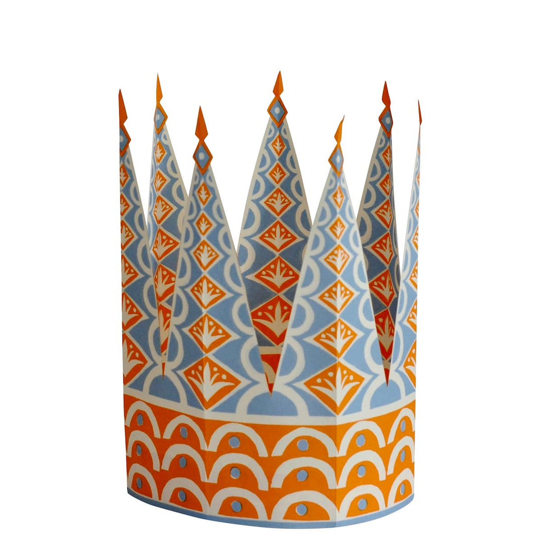 Six Extravagant Paper Crowns