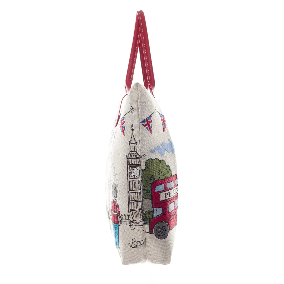 Victorian Peter Rabbit Folding Bag