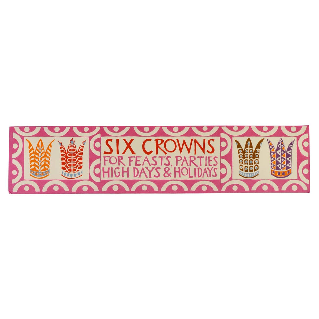 Six Extravagant Paper Crowns