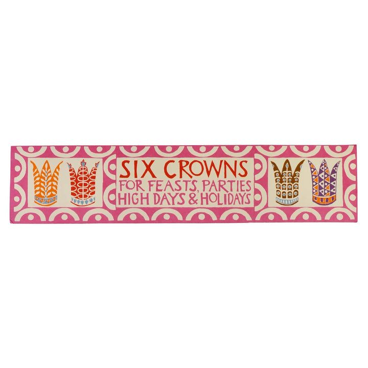 Six Extravagant Paper Crowns