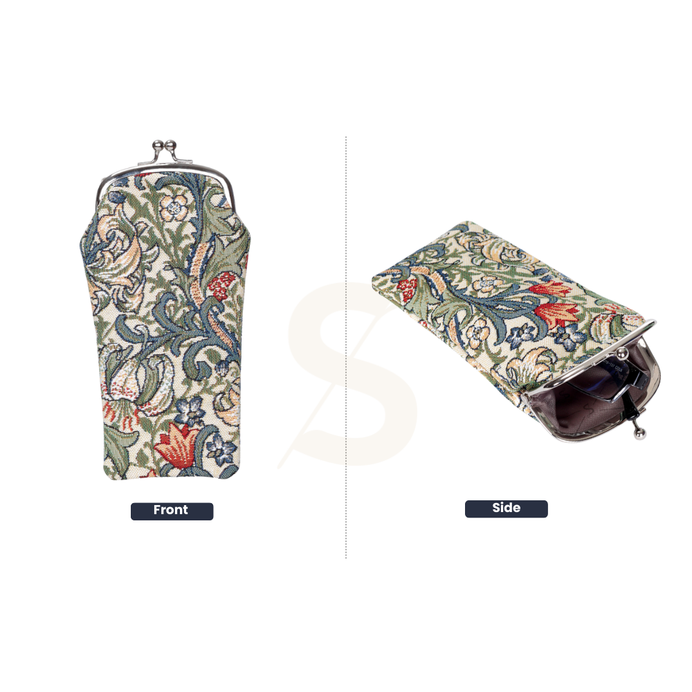 William Morris Golden Lily Glasses Pouch
