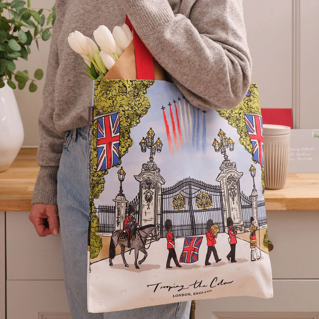 Trooping the Colour Canvas Tote Bag