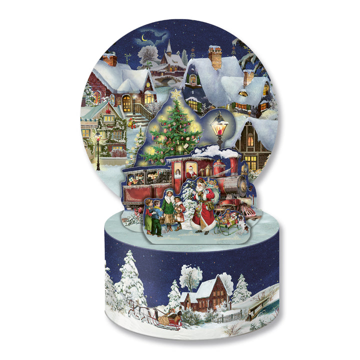 Pop-Up Advent Calendar Card