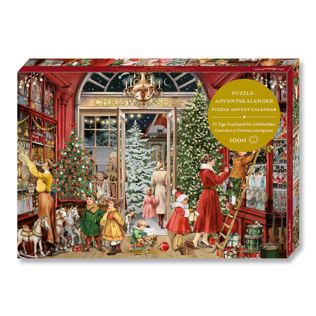 Nostalgic Christmas Shop Advent Calendar Jigsaw Puzzle