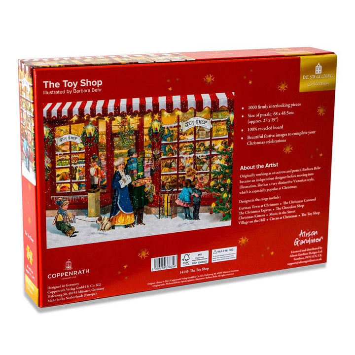The Toy Shop at Christmas Jigsaw Puzzle