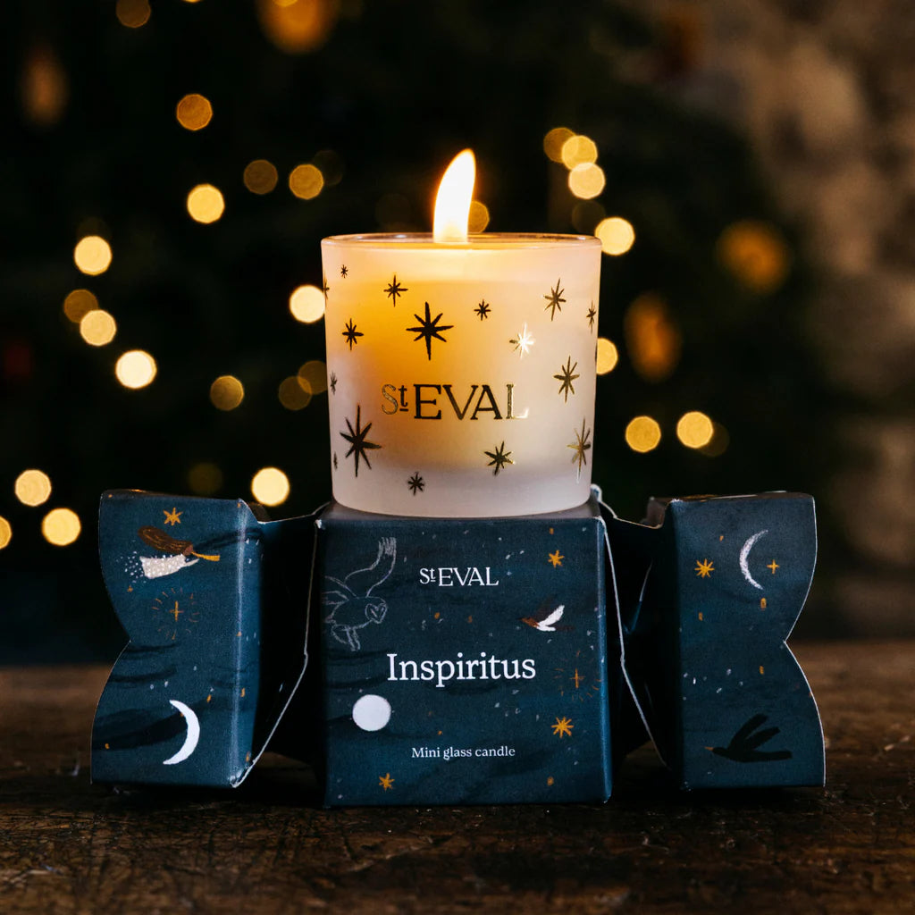 Christmas Cracker Glass Votive--Inspiritus