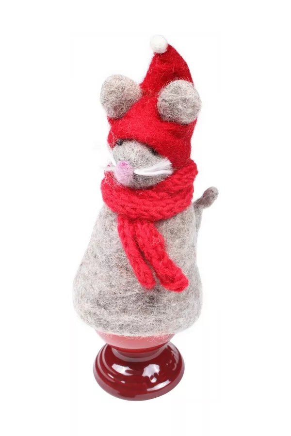 Christmas Mouse Egg Cosy