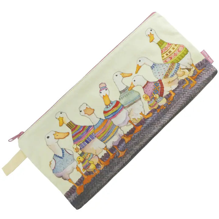 Dapper Ducks Long Project Bag
