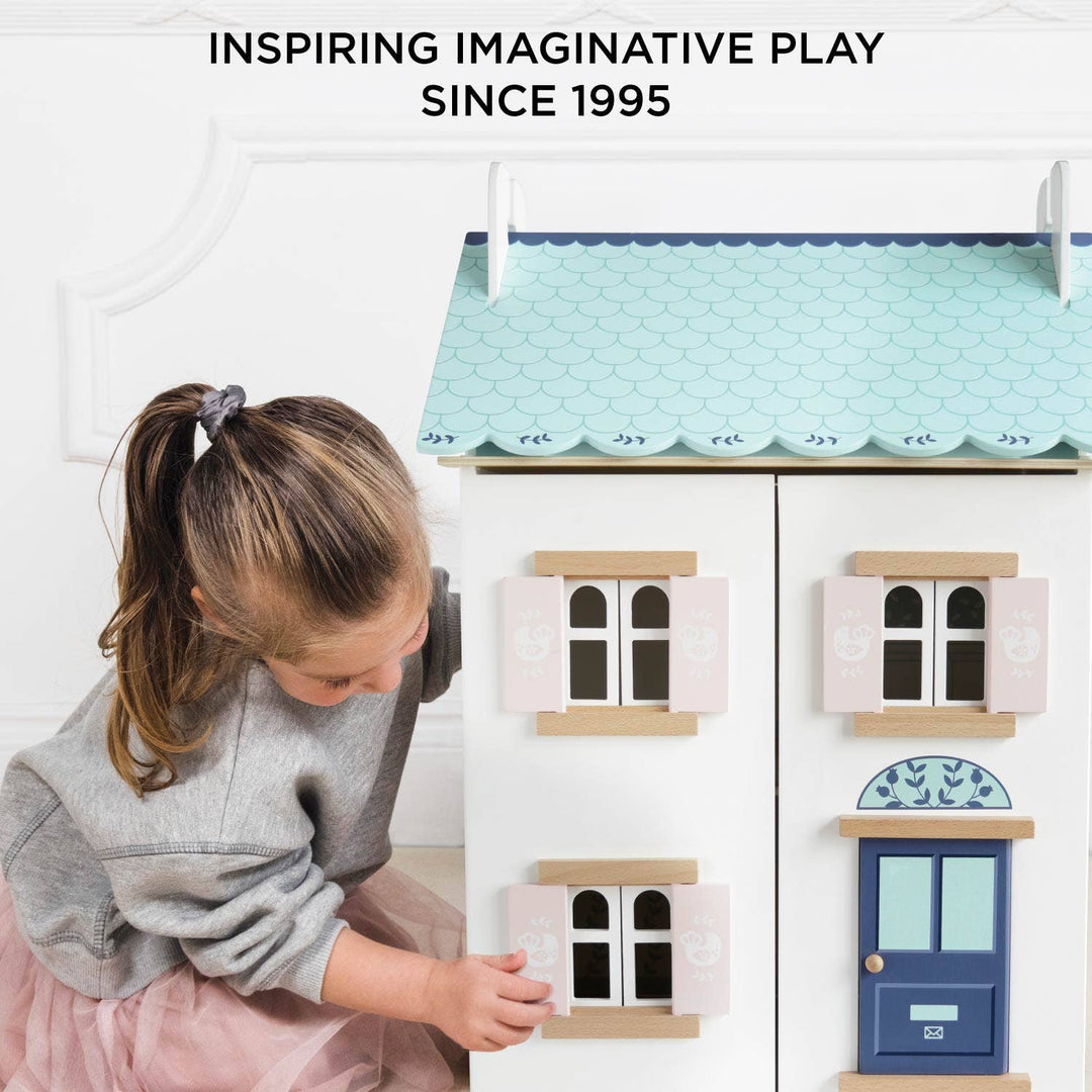 Blue Belle Wooden Dolls House
