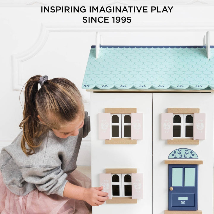 Blue Belle Wooden Dolls House