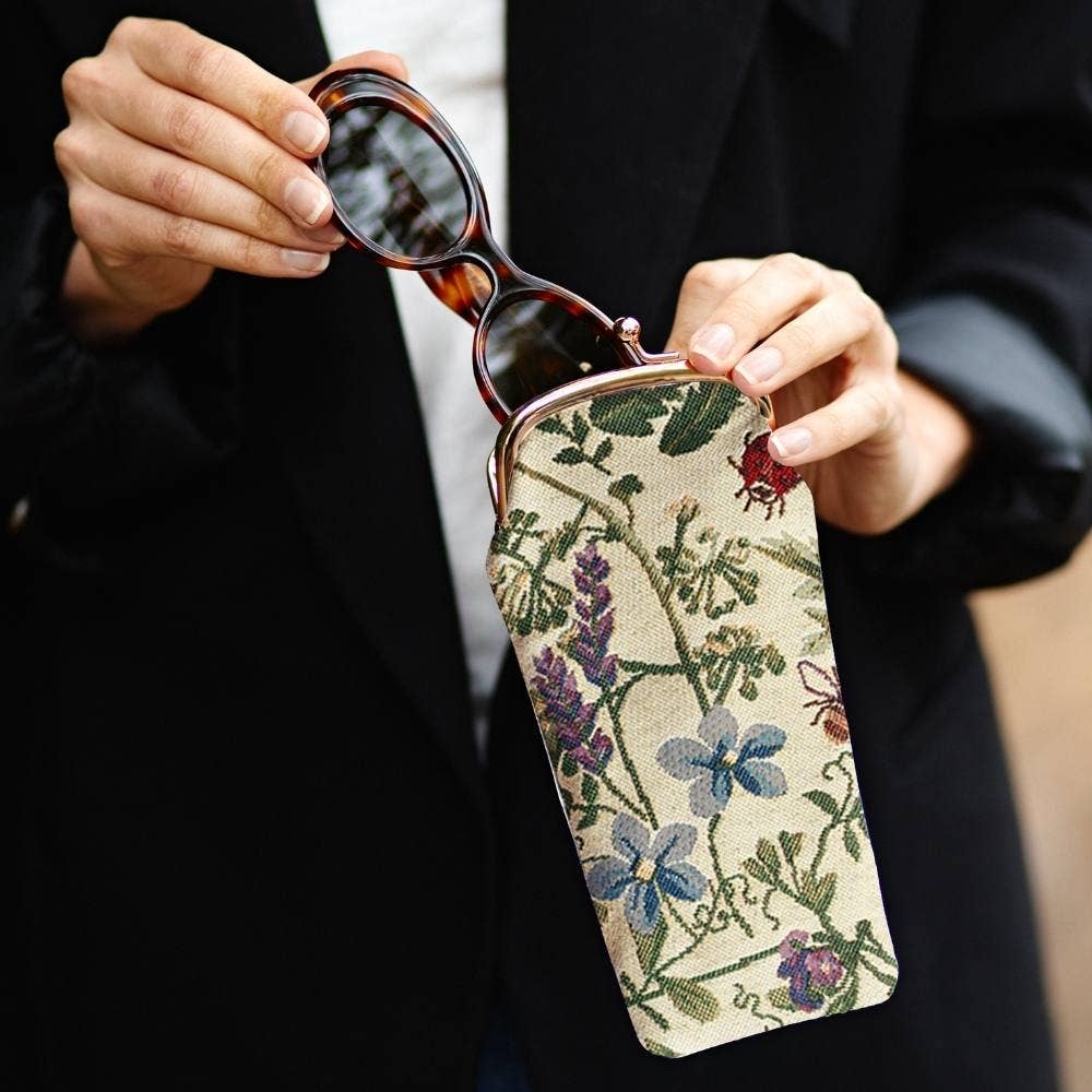 Morning Garden Glasses Pouch