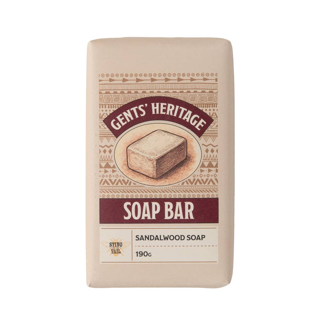 'Gent's Heritage' Sandalwood Soap Bar 190g
