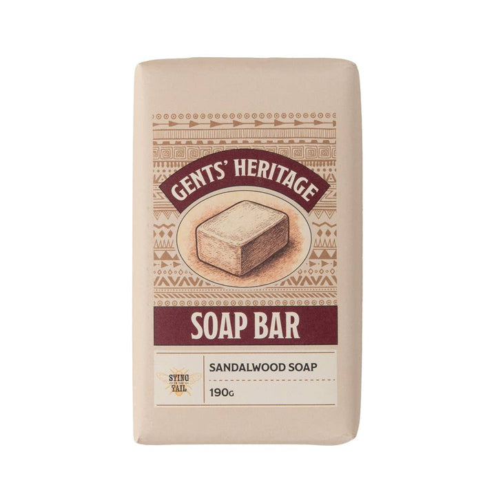 'Gent's Heritage' Sandalwood Soap Bar 190g