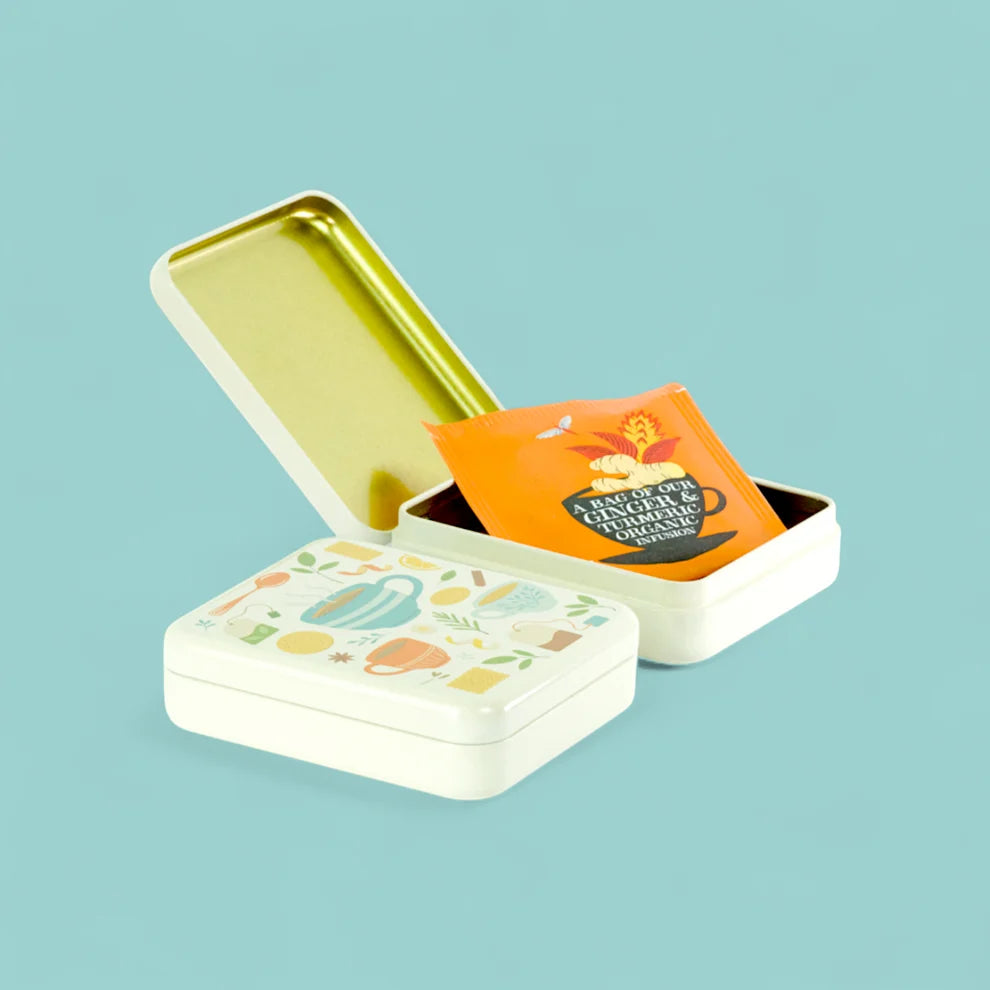 "Everything but the Kettle" Pocket Tea Bag Tin