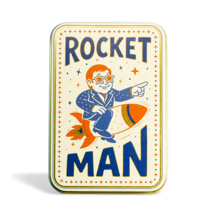 "Rocket Man" Match Tin