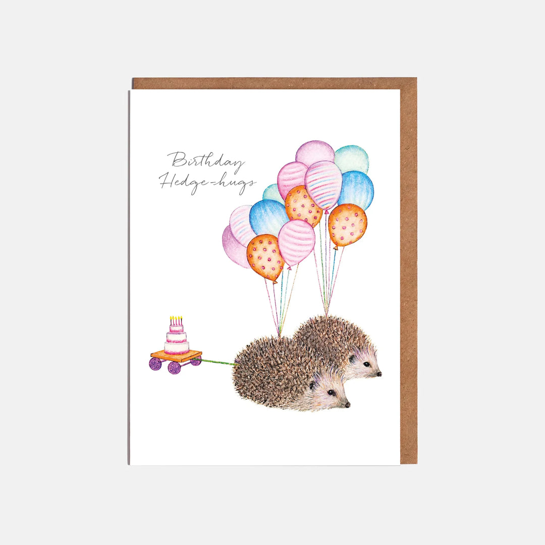 Birthday Hedge-Hugs Card