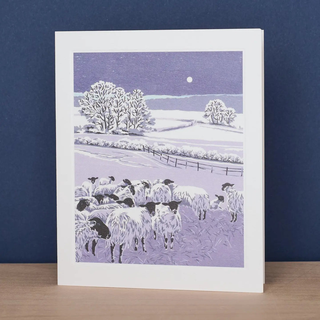 Flocks by Night Greeting Card