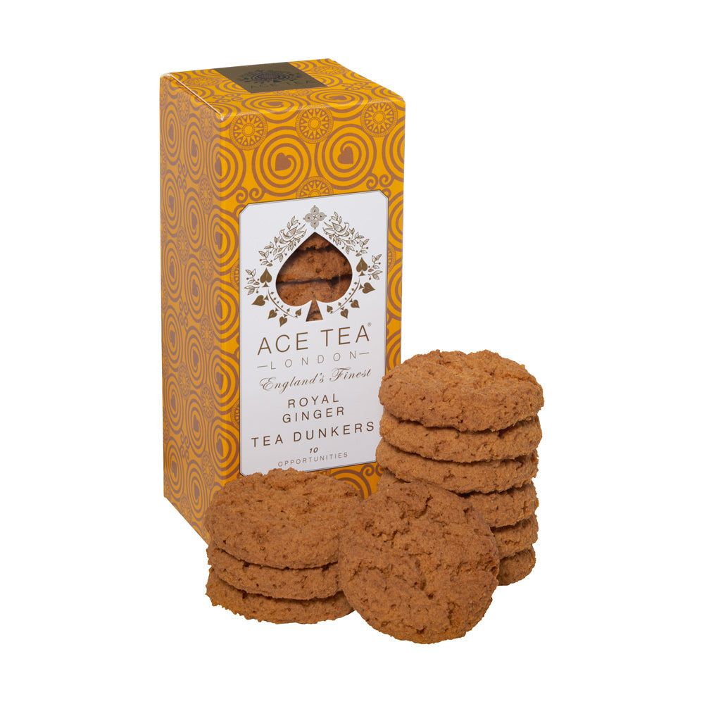 Royal Ginger Tea Dunkers by Ace Tea of London 150 g