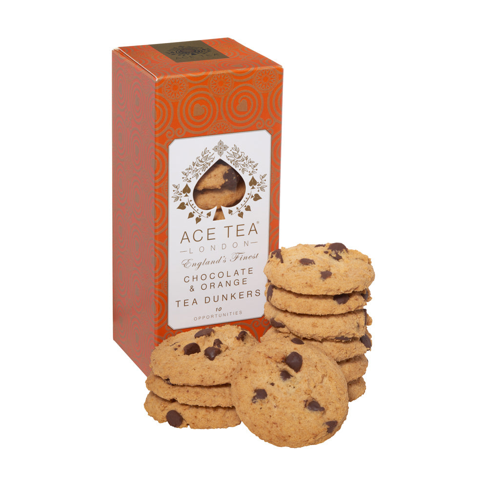 Chocolate & Orange Tea Dunkers by Ace Tea of London 150 g