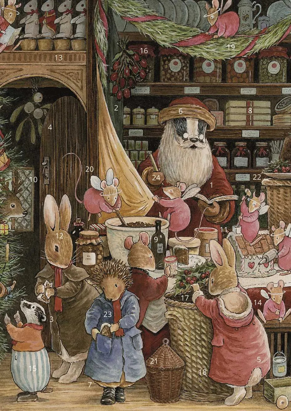 Santa's Workshop Advent Calendar