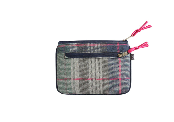 Navy Highland Cow Applique Juliet Purse