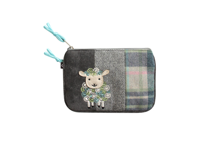 Sheep Applique Juliet Purse