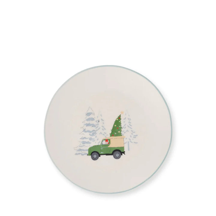 Home For Christmas Stoneware Small Side Plate