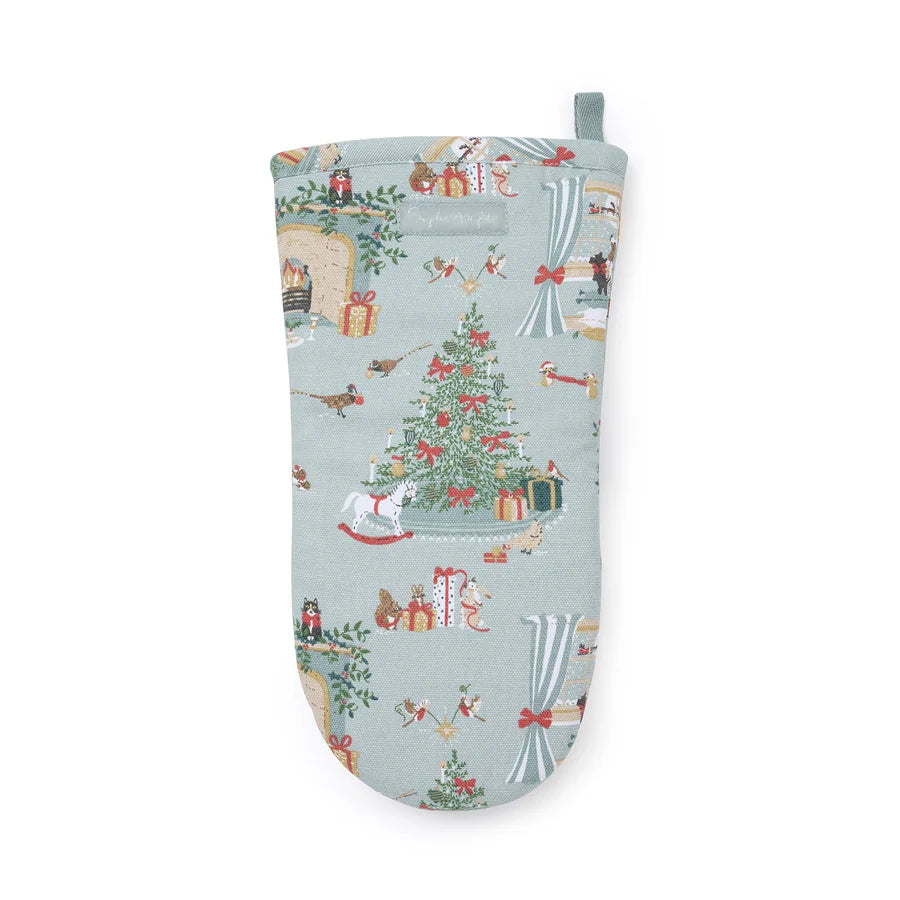 Cosy Christmas Oven Mitt