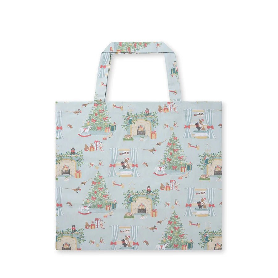 Cosy Christmas Folding Shopping Bag