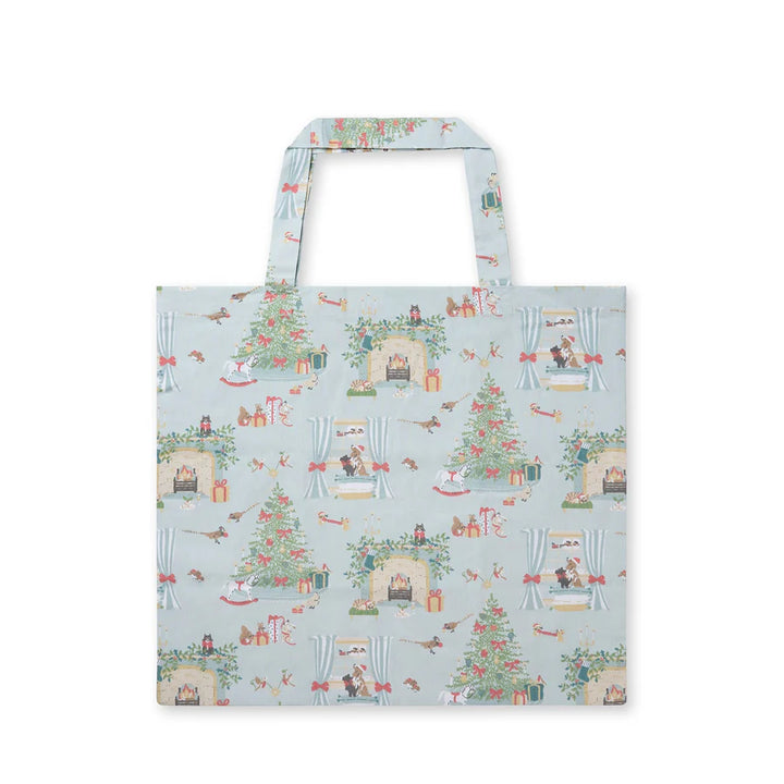 Cosy Christmas Folding Shopping Bag
