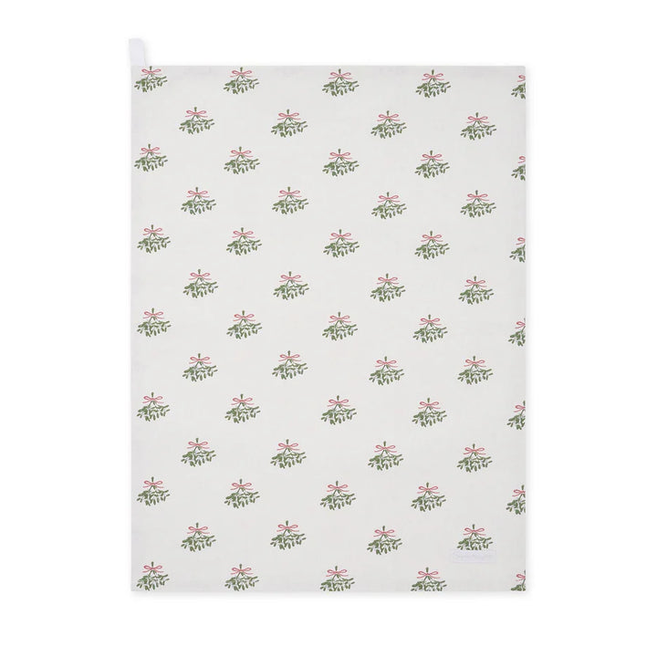 Mistletoe Tea Towel