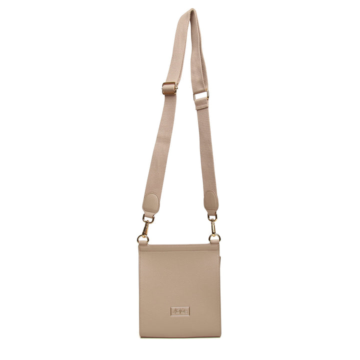 Bloomsbury Crossbody Bag by Alice Wheeler London-- Stone