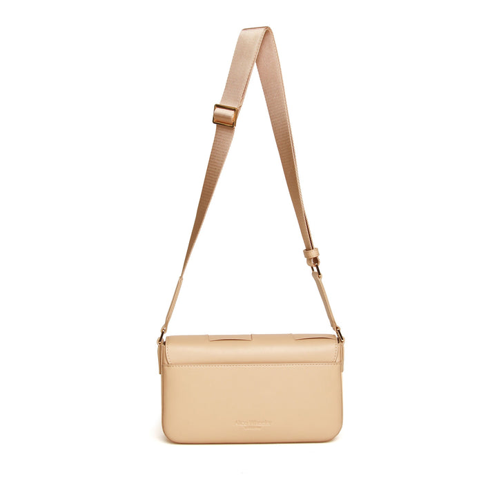 Lisbon Crossbody Bag by Alice Wheeler London-- Sand
