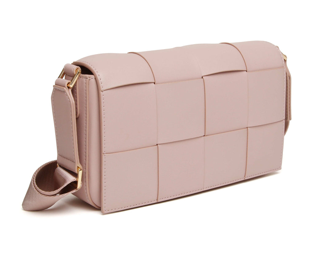 Lisbon Crossbody Bag by Alice Wheeler London-- Pink