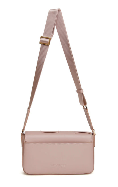 Lisbon Crossbody Bag by Alice Wheeler London-- Pink