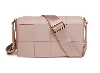 Lisbon Crossbody Bag by Alice Wheeler London-- Pink
