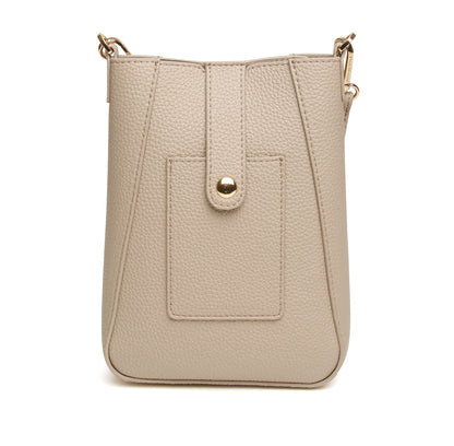 Kensington Phone Crossbody Bag by Alice Wheeler London-- Stone