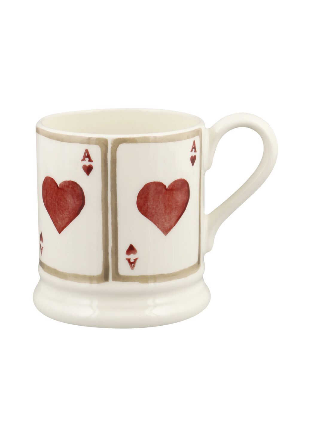Ace of Hearts 1/2 Pint Mug